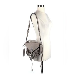 Rebecca Minkoff Darren Fringe Messenger Bag Grey